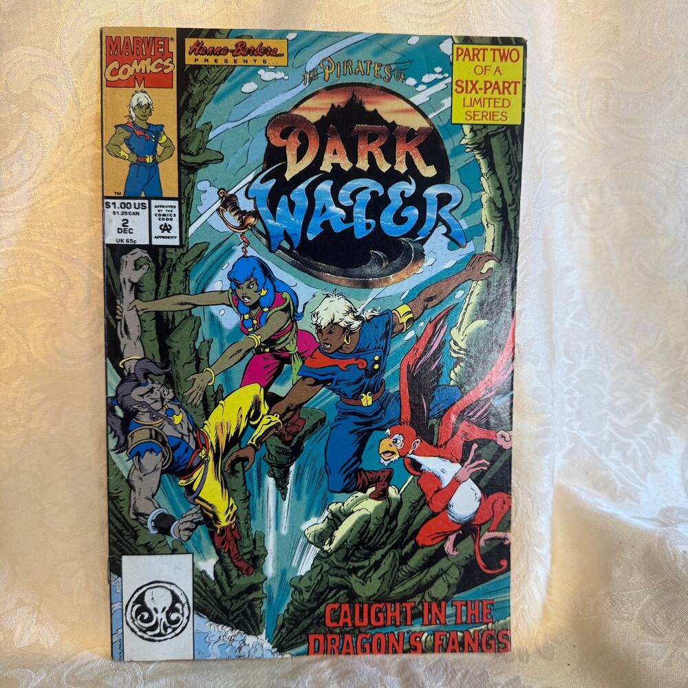 Dark Water #2 Marvel 1991 Hanna Barbera Pirates Comic 90s